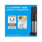 Sodastream DUO Promopack Titan med 3 Flasker og en CO2 Flaske Sodastream DUO Promopack Titan med 3 Flasker og en CO2 Flaske